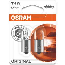 Osram Standard Bulbs T4W 12V 4W (233) BA9s [3893-02B]